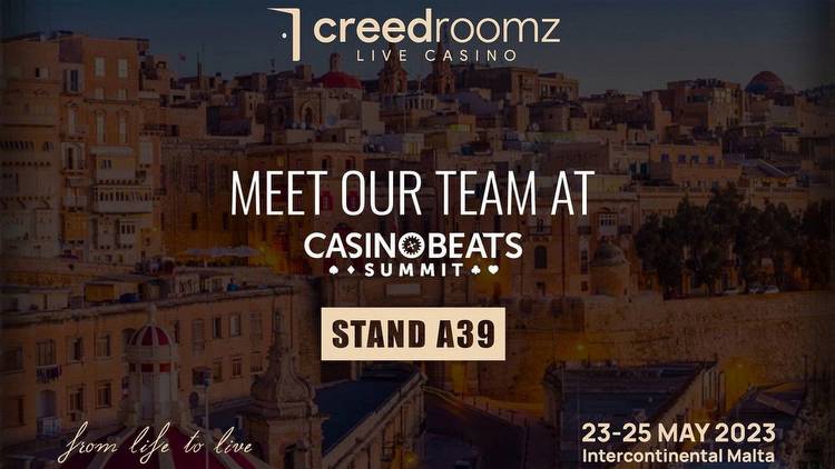 CreedRoomz to exhibit in-house live casino games, latest developments at CasinoBeats 2023