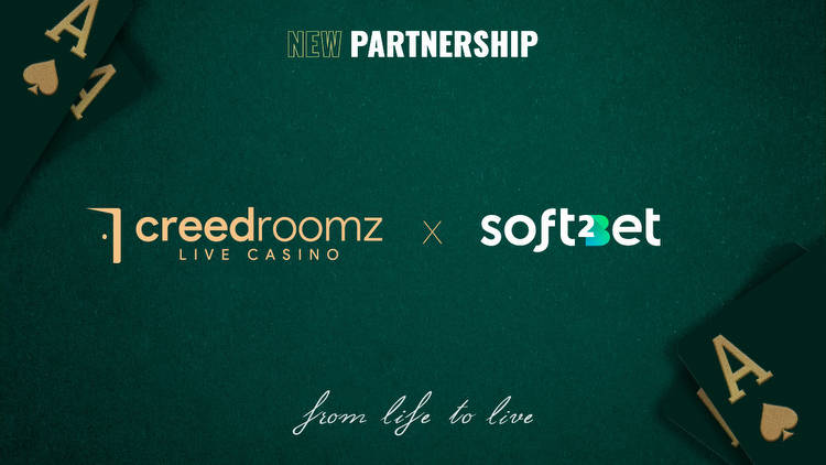 CreedRoomz's adds catalog of live casino games to Soft2Bet's player network