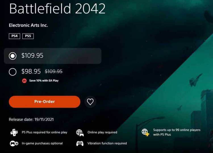 Do you need Xbox Live or PS Plus to play Battlefield 2042?