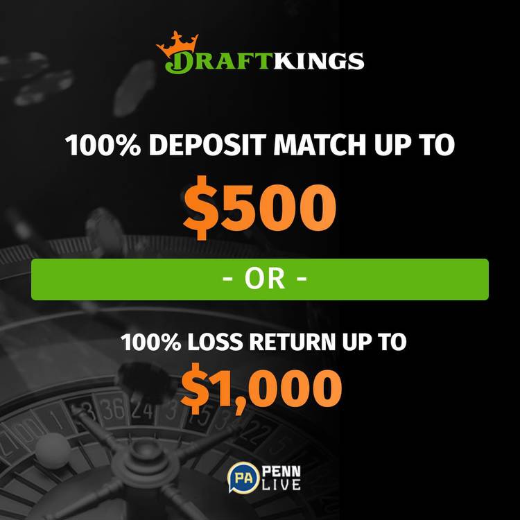DraftKings Casino bonus: Choose your offer for up to $1,000