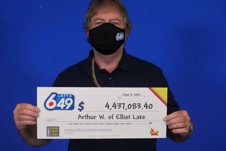Elliot Lake retiree wins $4.4 million Lotto 6/49 jackpot