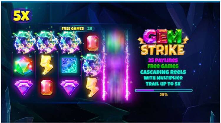 Everygame Casino: Get up to 7,000 Extra + 120 Free Spins on Gem Strike