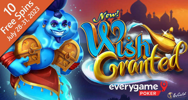 Everygame Poker Rewards 10 Free Spins On A New Slot