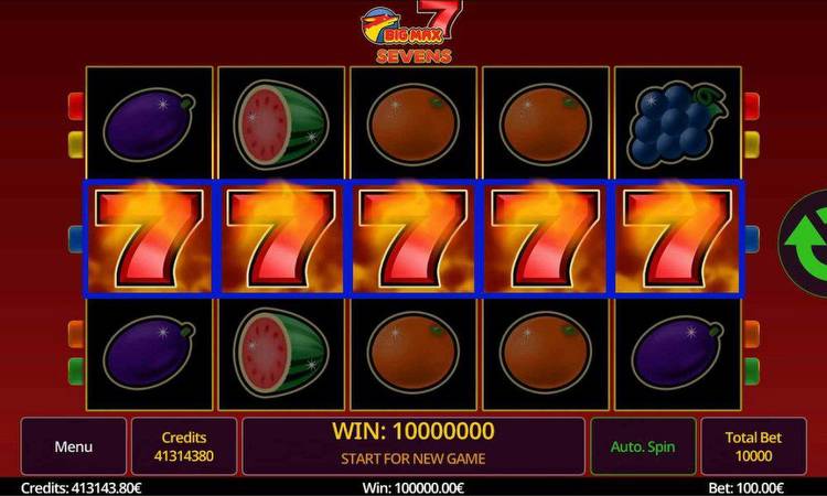 Feel the power of Lucky 7s in Big Max Sevens from Swintt
