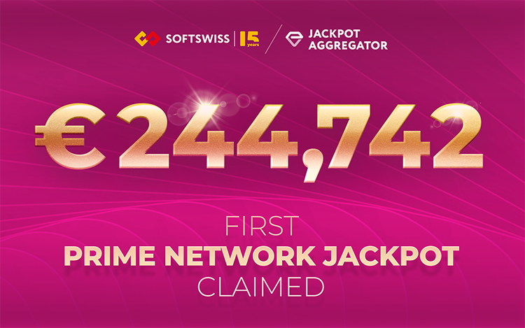 First Softswiss Prime Network Jackpot claimed