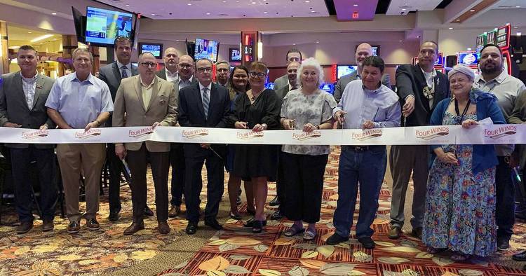 Four Winds Casinos celebrates expanded gaming floor at Four Winds South Bend