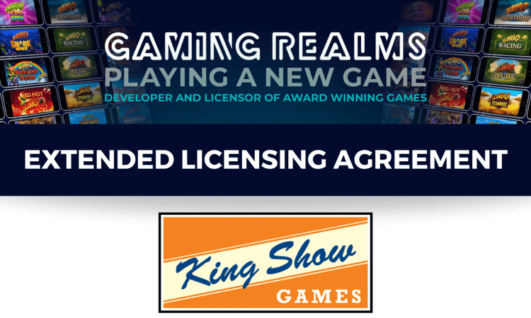 Gaming Realms extends agreement with King Show Games