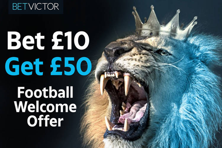Get £40 in FREE BETS to spend on Premier League football this weekend plus an extra £10 casino bonus with BetVictor