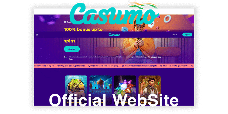 Get a welcome bonus for creating an account at Casumo Casino!