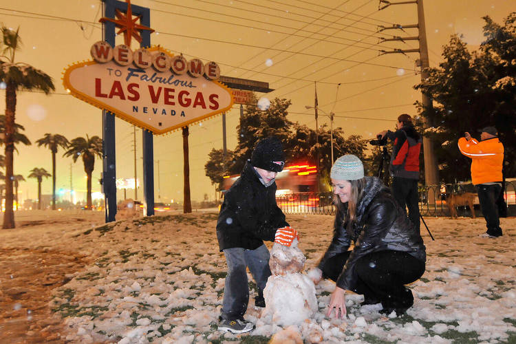 Greatest snowfalls in Las Vegas history