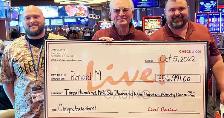 Guest sets new table games jackpot record at Live! Casino