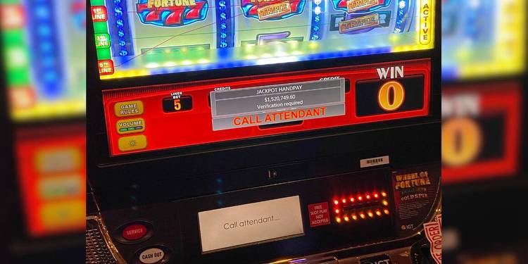 Guest turns $10 bet into $1.5M after hitting jackpot in downtown Las Vegas