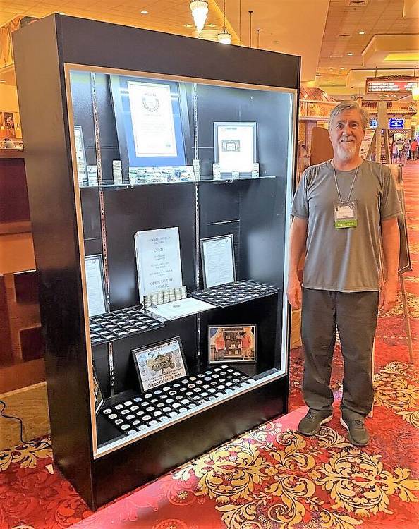 Guinness World Record-Breaking Chip Collection on Display in Las Vegas