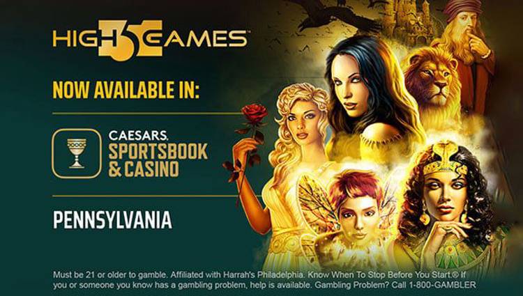 High 5 Games and Caesars Sportsbook & Casino sign partnership