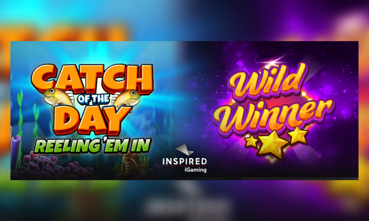 Inspired launches 2 new spring games: Catch of the Day Reeling ‘Em In™ and Wild Winner