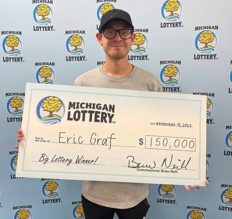 Jackson Man Wins $150,000 Powerball Prize from the Michigan Lottery