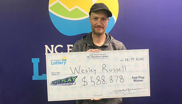 Kannapolis man wins big on $20 lottery ticket from South Cannon Boulevard store
