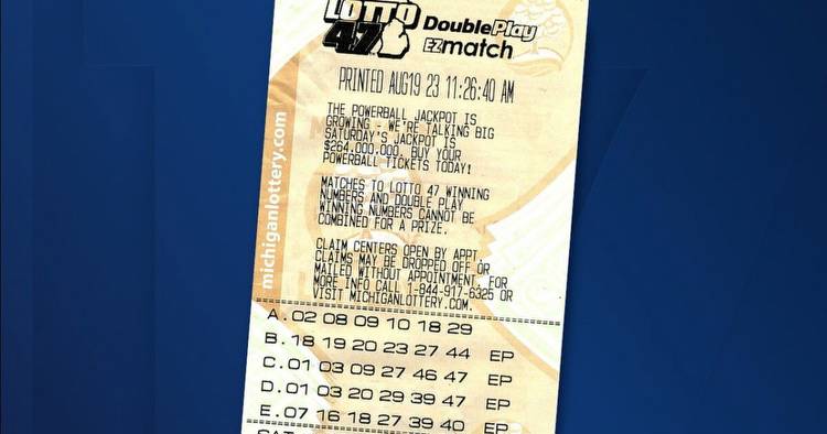 Kent County man scores $8.75M jackpot playing Michigan Lottery