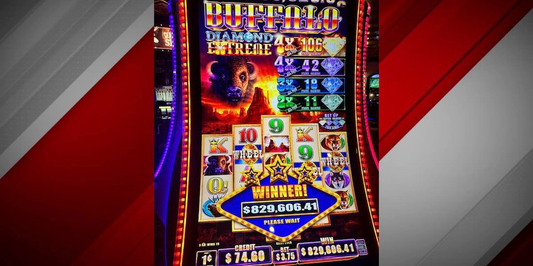 Las Vegas couple wins over $800k at downtown casino with slot machine