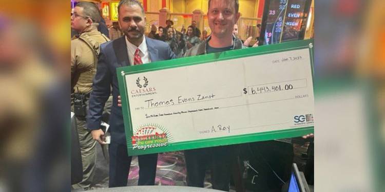 Las Vegas local hits $6.4M jackpot at Strip property