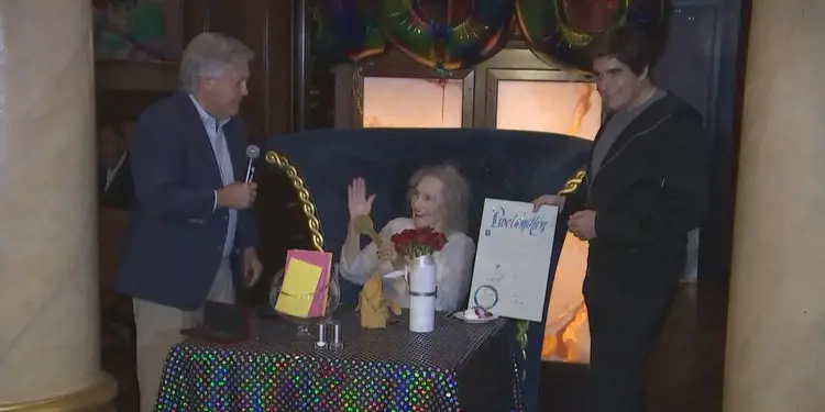 Las Vegas Strip’s first magician turns 100, honored with Key to the Strip