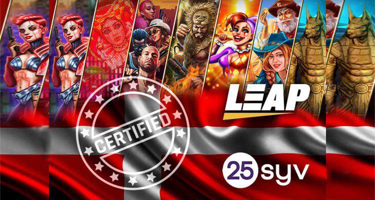 Leap Gaming online slots certified for Denmark