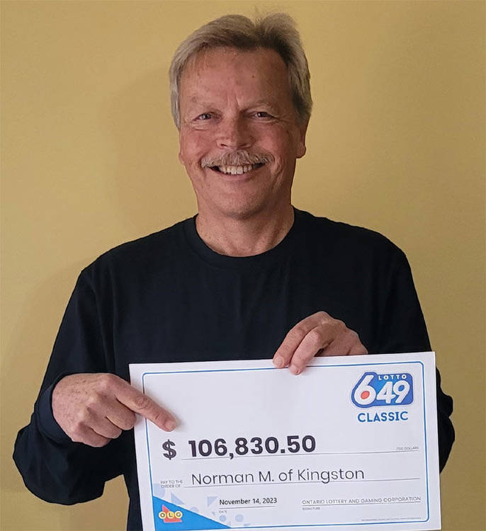 Local Man Wins Over $100,000 in LOTTO 6/49 Draw