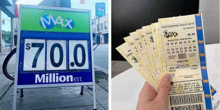 Lotto Max Winner For The $70M June 22 Draw Is Shared Between 2 Tickets