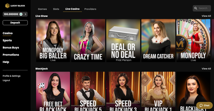 Lucky Block Casino Goes Live! The Former $1 Million Market Cap Projects Launches a Gambling Sites