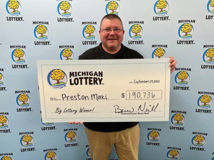 Marquette Man Wins $190,736 Fantasy 5 Jackpot from the Michigan Lottery