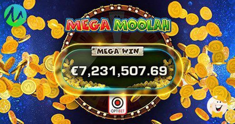 Mega Moolah Shells out €7.2 Million at Optibet Casino