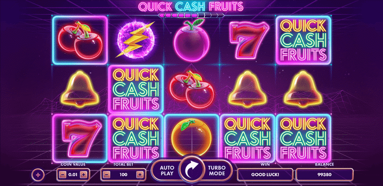 NetGame releases futuristic new slot 'Quick Cash Fruits'