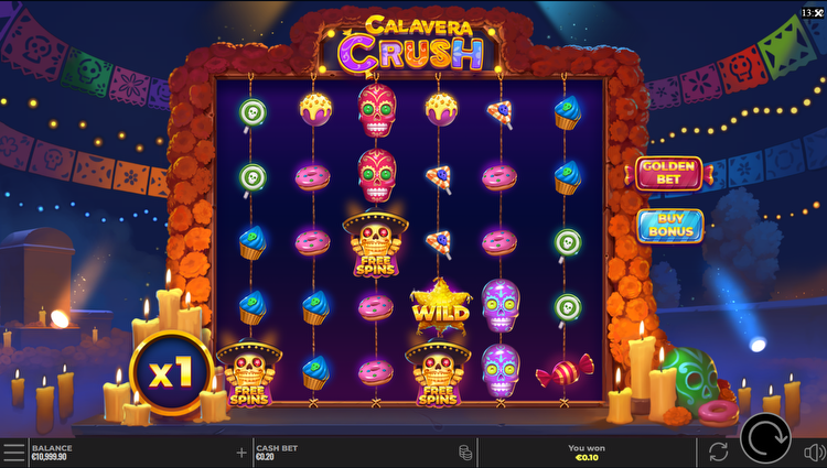 New Slot: Yggdrasil Celebrates Day of the Dead with "Calavera Crush"