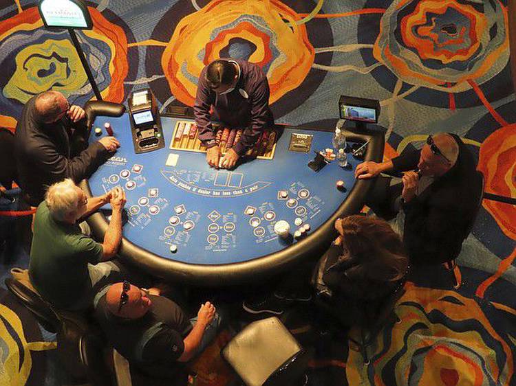 N.J. casinos bet on in-person gambling