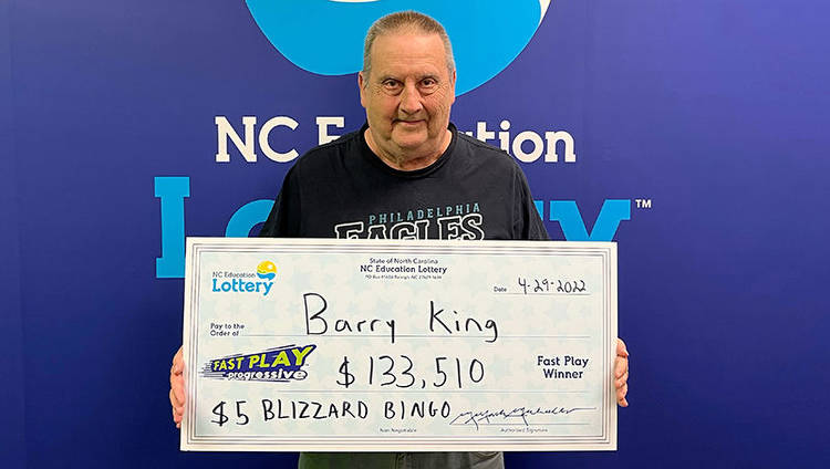 North Carolina man wins more than $133,000 on Fast Play lottery ticket: ‘This is really going to help us’
