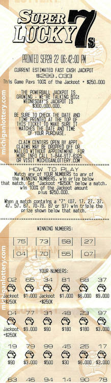 Oakland County Man Wins $549,033 Super Lucky 7’s Fast Cash Jackpot