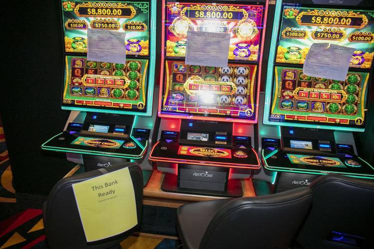Operating slot machines outside of casinos is illegal
