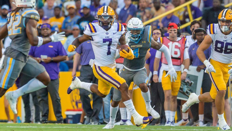 Patriots Kayshon Boutte arrested for online gambling during time with LSU