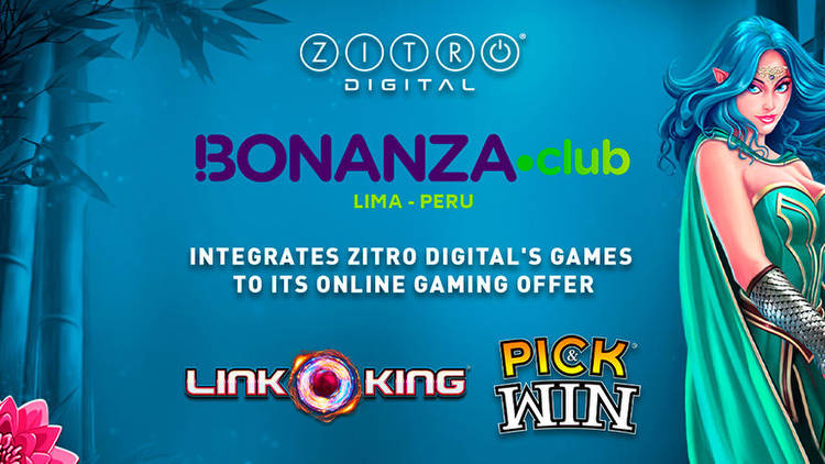 Peruvian operator Bonanza adds Zitro Digital iGaming content
