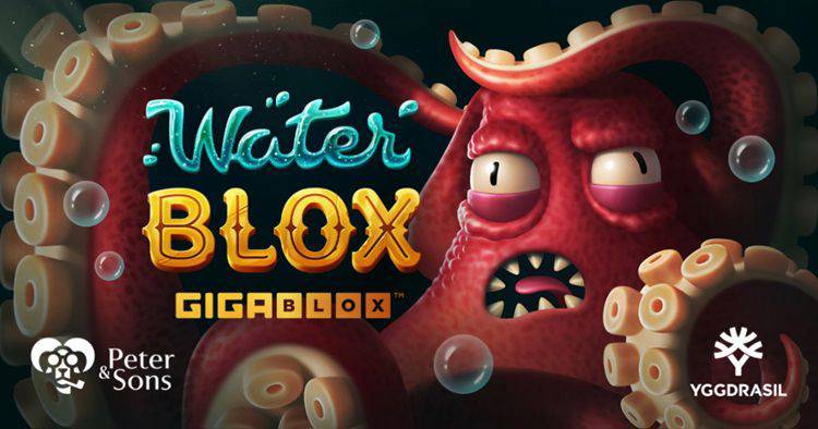 Peter & Sons GATI-powered Water Blox Gigablox online slot