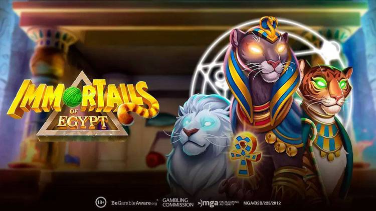Play'n GO launches ImmorTails of Egypt, a new slot featuring an expanding reel