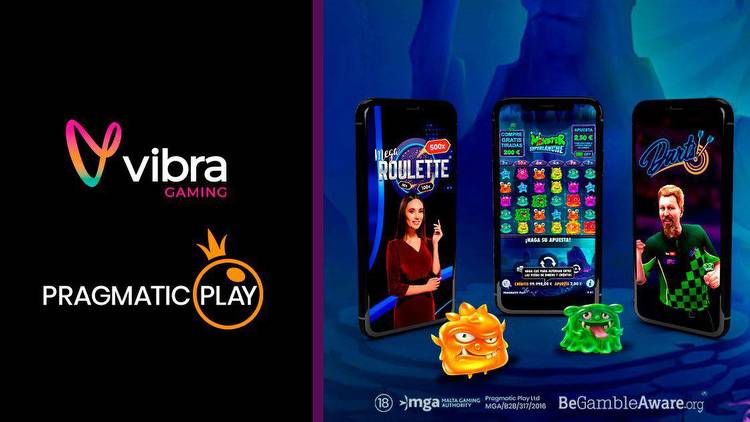 Pragmatic Play to provide Vibra Gaming with its Slots, Live Casino and Virutal Sports content