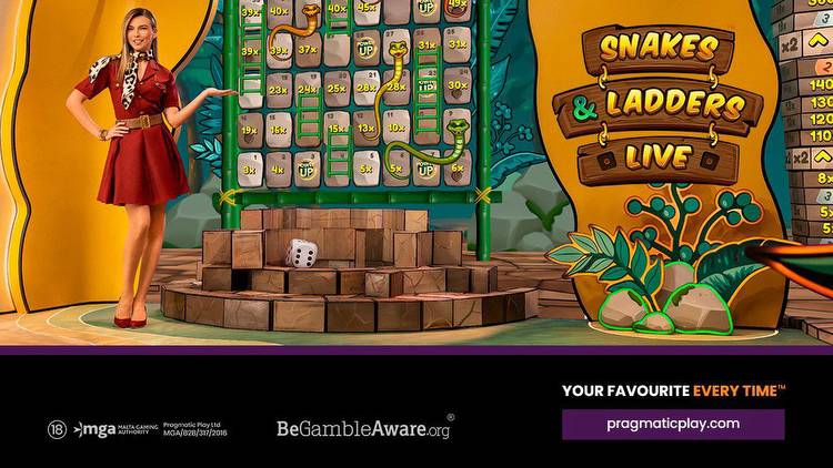 Pragmatic Play unveils new Live Casino gameshow title Snakes & Ladders Live