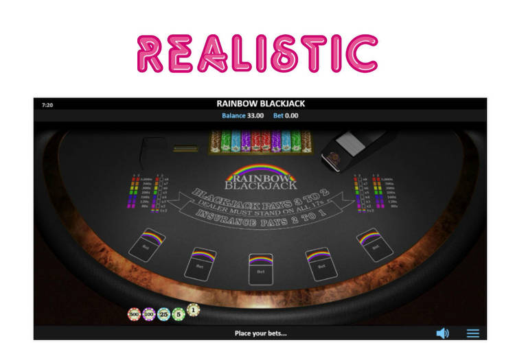 Realistic Games revamps a classic with Rainbow Blackjack