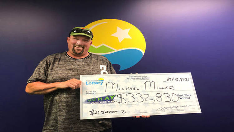 REGIONAL: Rowan County DOT worker wins $332,830 Fast Play prize