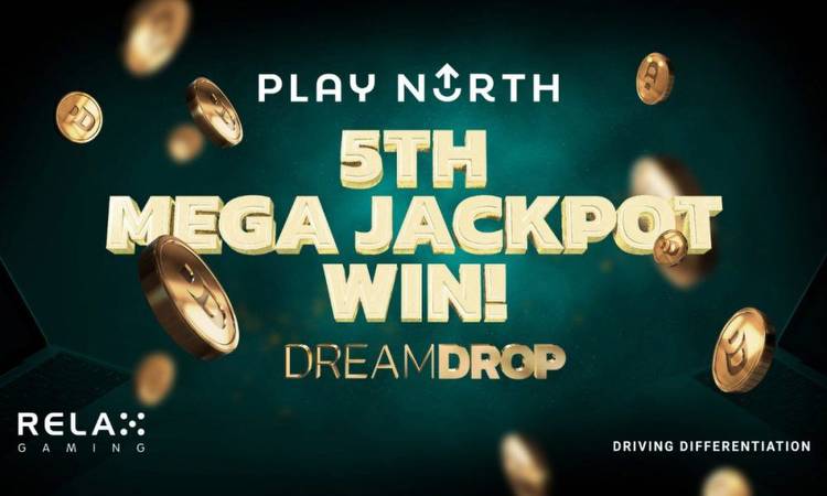 Relax Gaming celebrates fifth Dream Drop Mega Jackpot winner with Play North