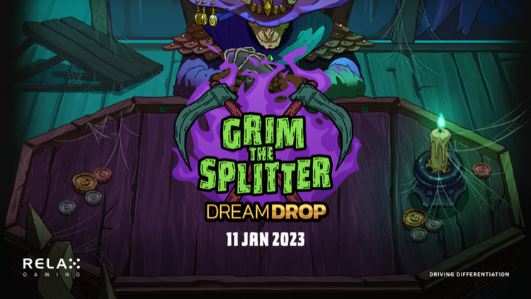 Relax Gaming kicks off 2023 with Grim the Splitter Dream Drop