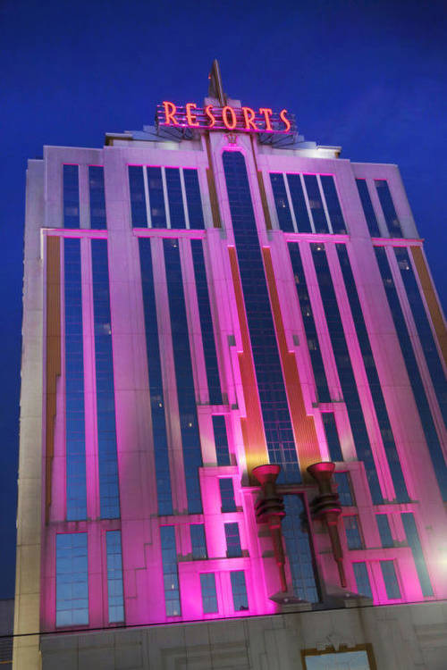 Resorts Casino Hotel invites visitors to think pink