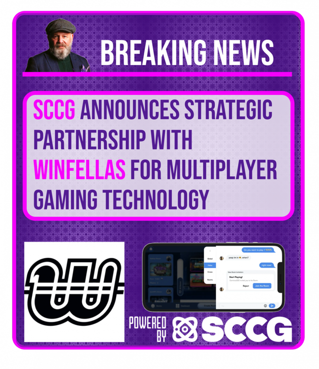 SCCG Announces Strategic Partnership with WINFELLAS for Multiplayer Gaming Technology