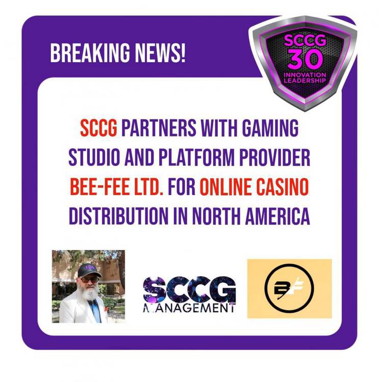 SCCG Partners with Gaming Studio and Platform Provider Bee-Fee LTD for Online Casino Distribution in North America